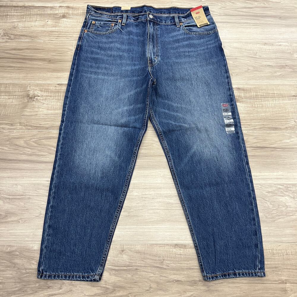 Levi's 550 '92 Relaxed Taper Fit Mens Blue Jeans Size W40 L30